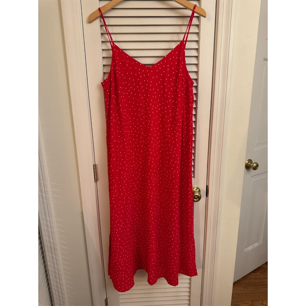 Gap Red Polka Dot Dress